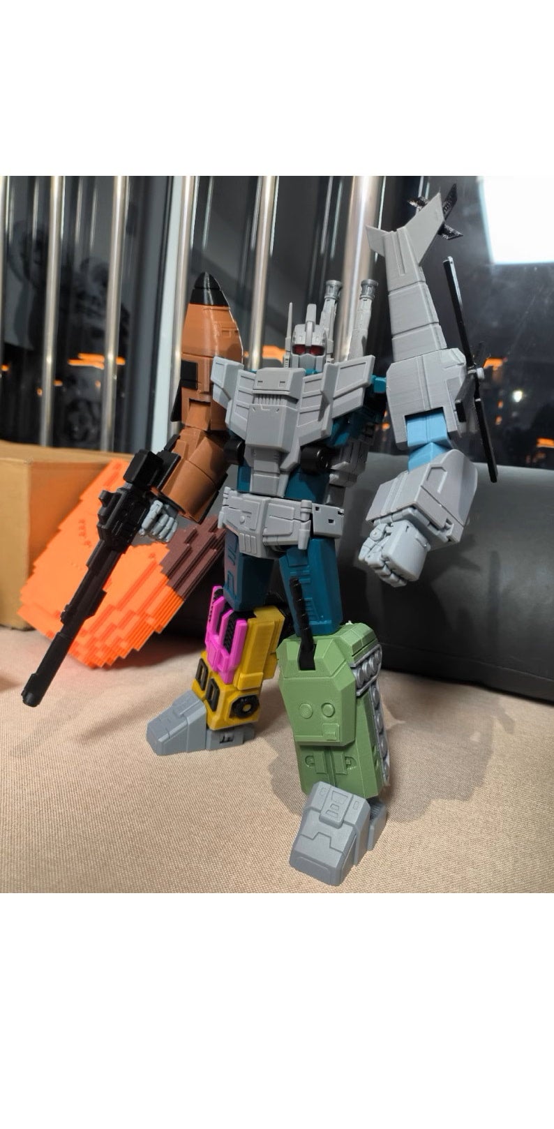 Zeta Bruticus ZA-06 Bruticon Combiner Set Of Figures Zeta Toys